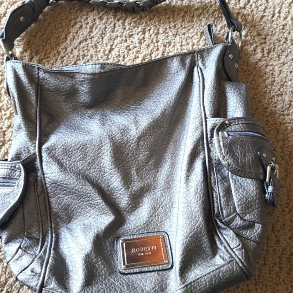 Silver Rosetti Purse